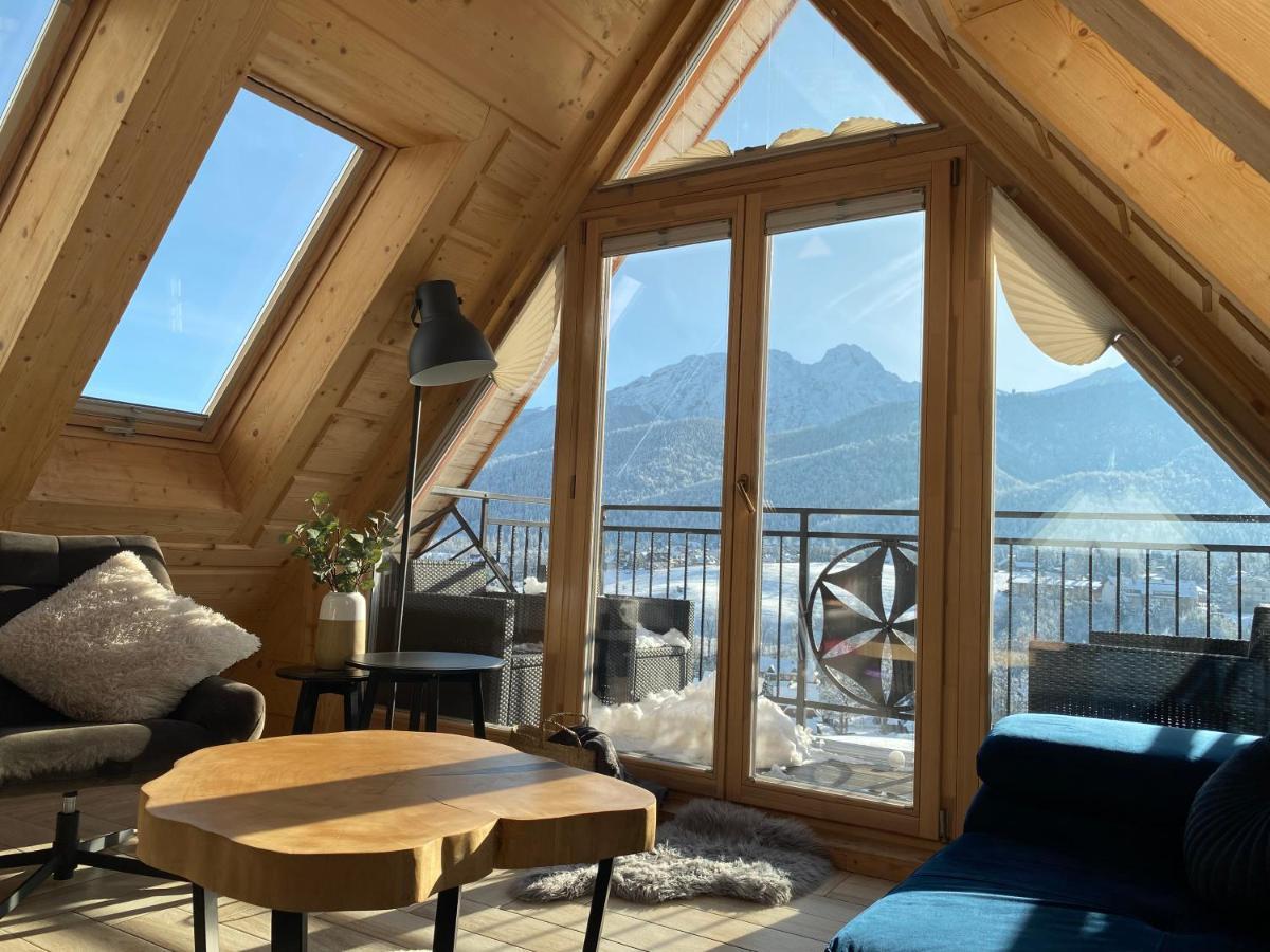 Giewont View Apartament -Top Floor Z Widokiem Na Giewont Kościelisko Exteriör bild