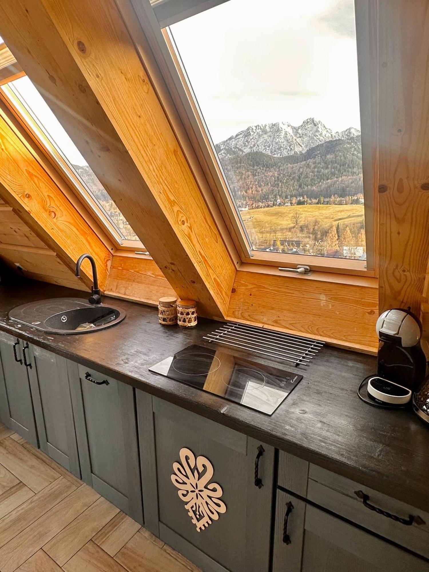 Giewont View Apartament -Top Floor Z Widokiem Na Giewont Kościelisko Exteriör bild